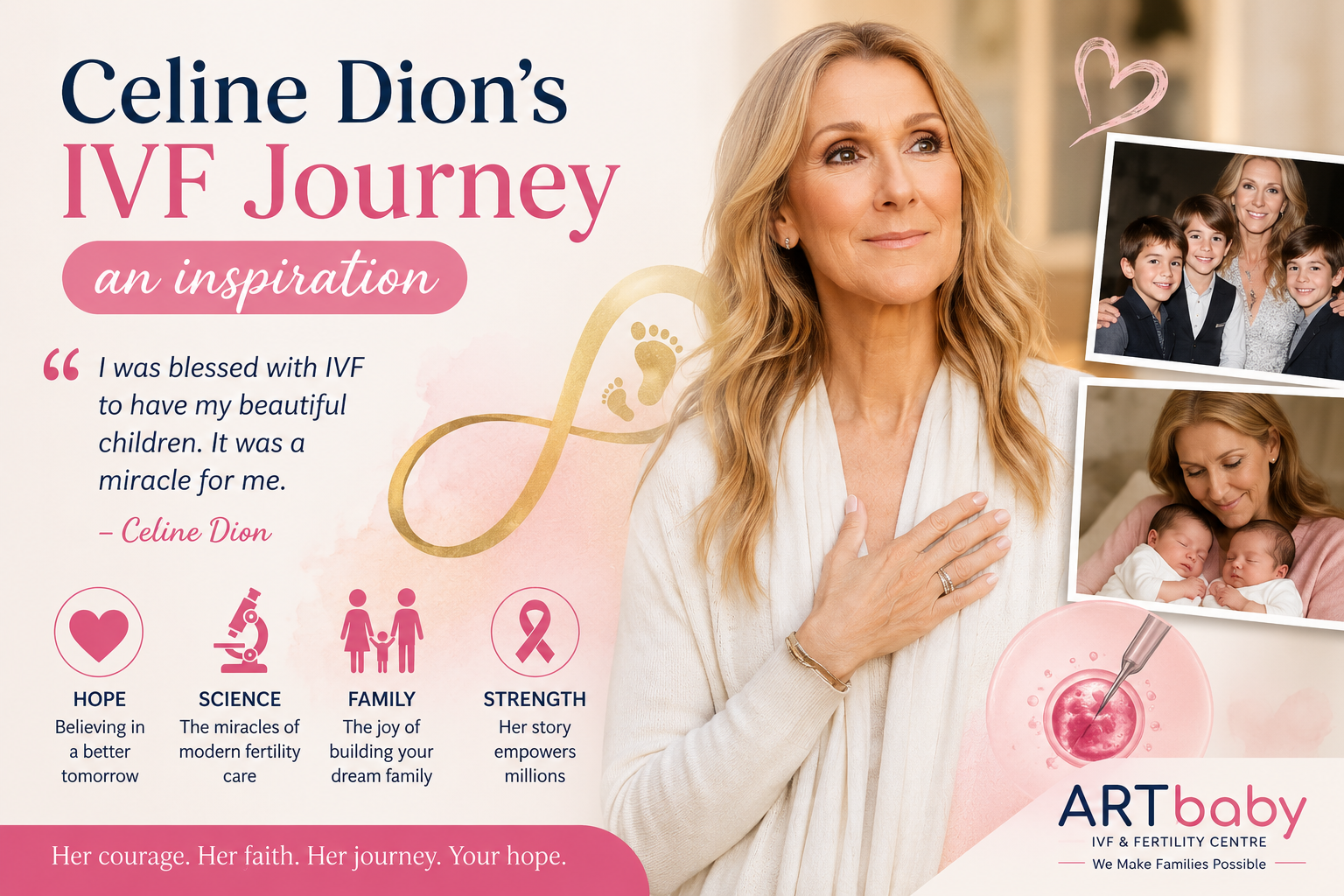 Celine Dion's IVF Journey