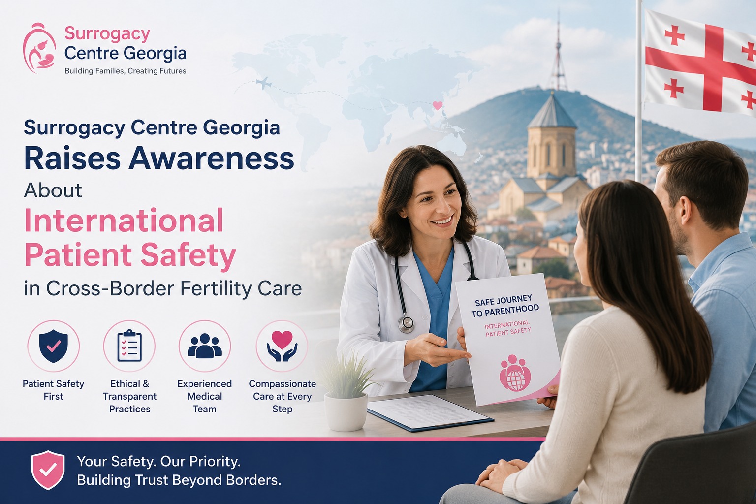 Surrogacy Centre Georgia raises awareness about international patient safety in cross-border fertility care